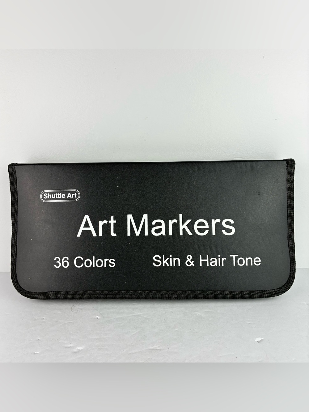 Shuttle Art 36-Color Skin & Hair Tones Markers Set in Zip Case - New!